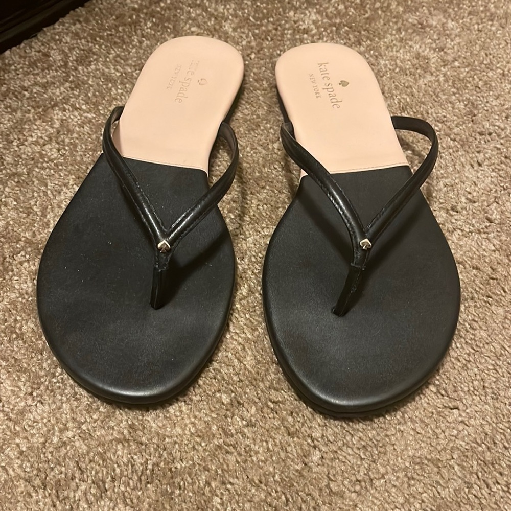 Kate Spade flip flops.